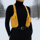 Luxury Leather Chest Bag