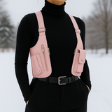 Luxury Leather Chest Bag